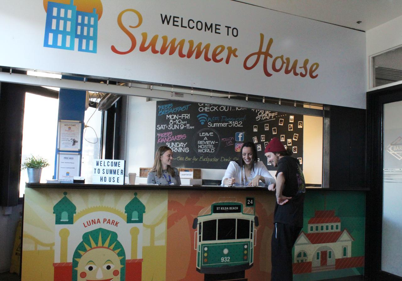 Summer House Melbourne Backpackers Eksteriør billede
